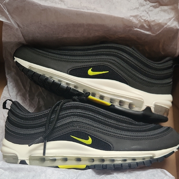 Nike Other - Brand New Nike Men's Black and YellowSz 7.5, Air Max 97 Shoes
